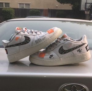 Nike air force 1 "nike just do it"